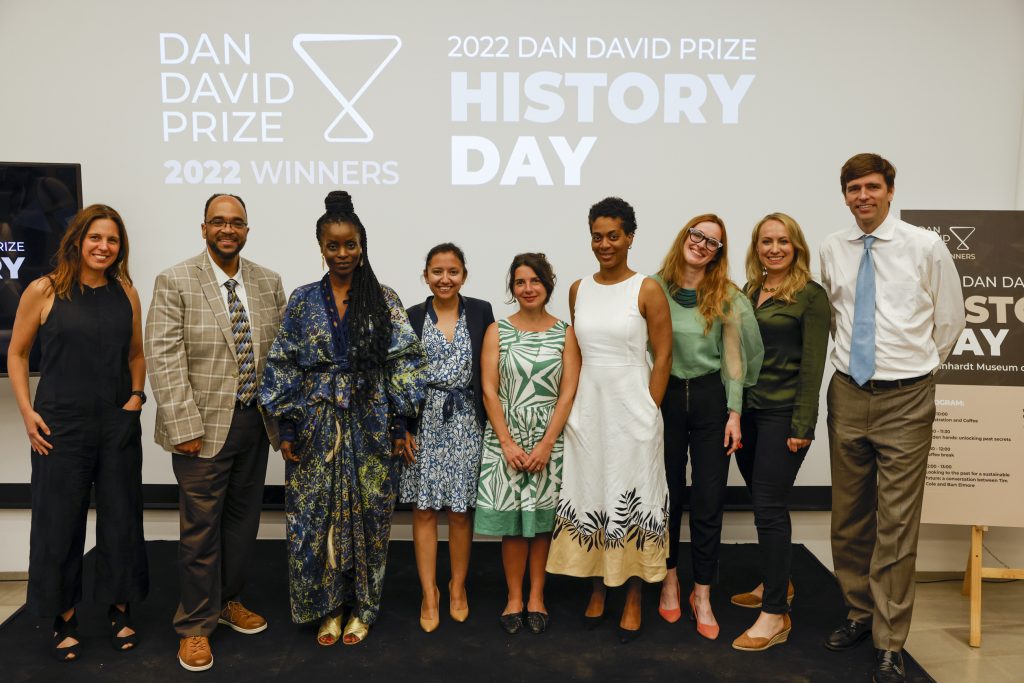 Nine winners of the 2022 Dan David Prize